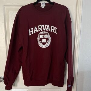 Champion Burgundy Harvard unisex Crewneck Sweater